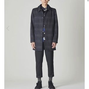 Bellfield Flannel Wool Overcoat